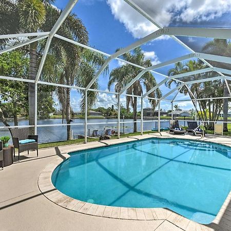 הוילה Pet-Friendly Escape With Dock And Kayaks In קייפ קורל מראה חיצוני תמונה